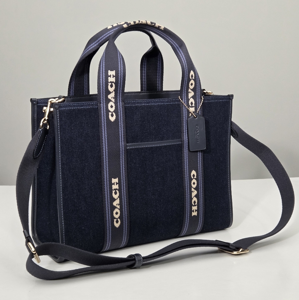 EXCELLENT COACH SMITH TOTE BAG IN REGENERATIVE COTTON - Picture 6 of 11